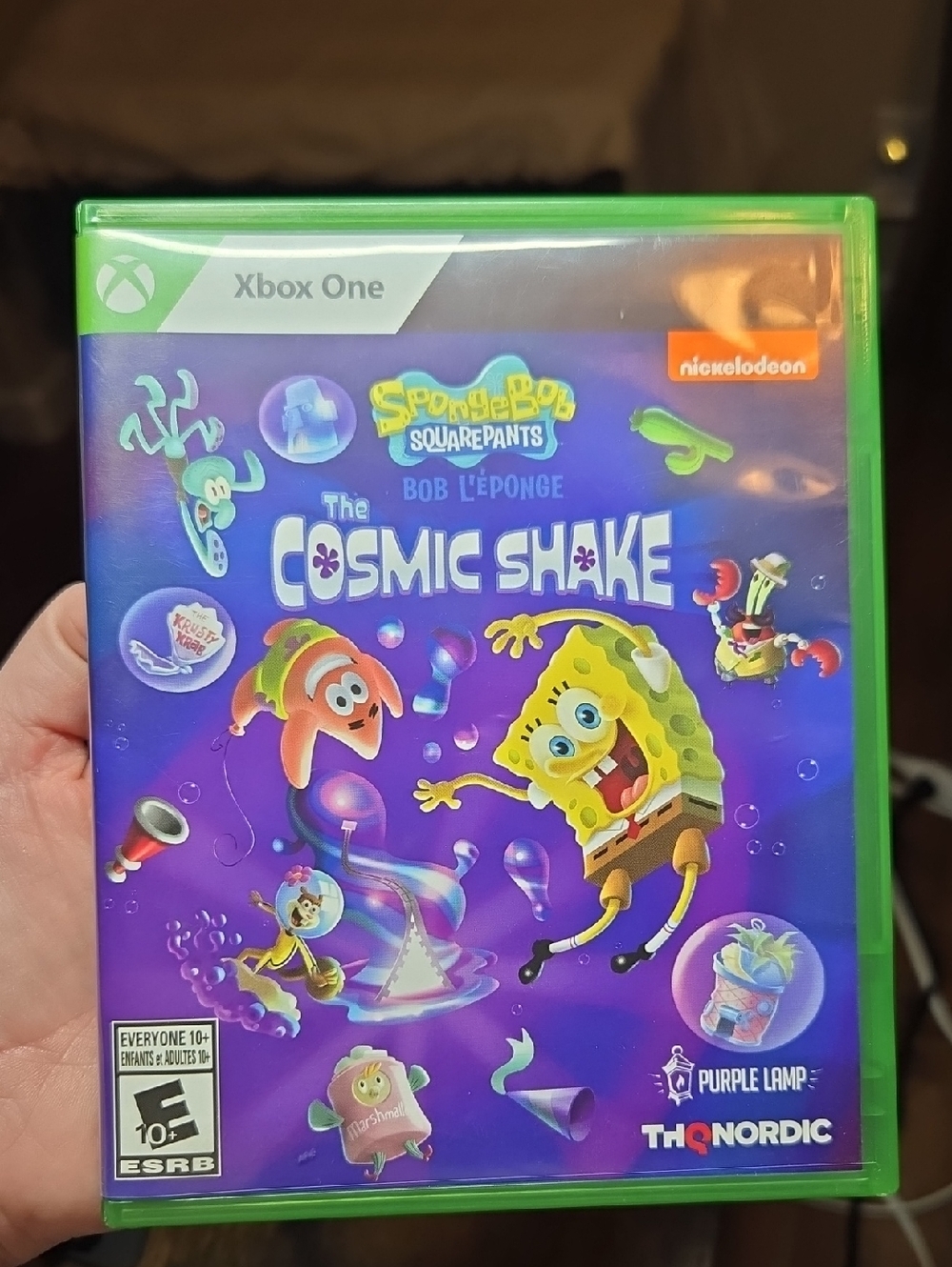 The Cosmic Shake Sponge Bob Squarepants For Xbox One Used